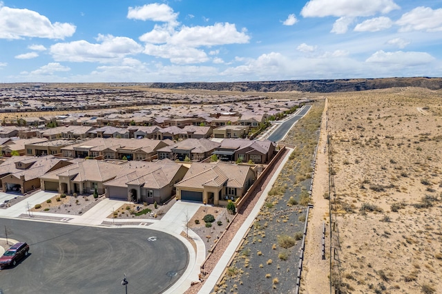 birds eye view of property featuring a residential view