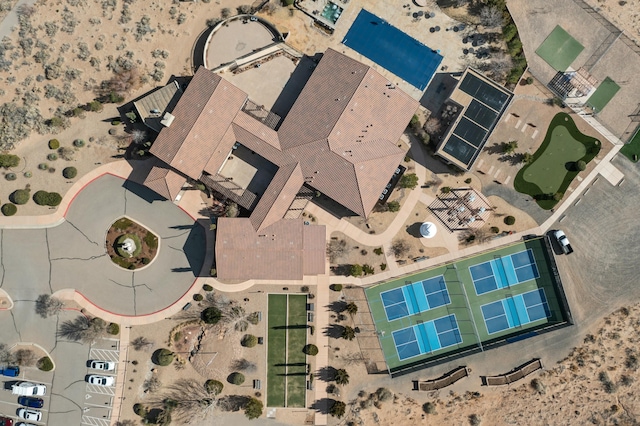 drone / aerial view