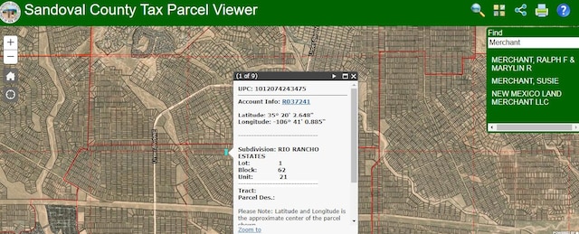 Rio Rancho Ests NE Unit U21 B62 L1, Rio Rancho, NM 87124