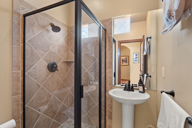 3605 Greystone Ridge Dr SE, Rio Rancho, NM 87124 - bathroom with a shower stall