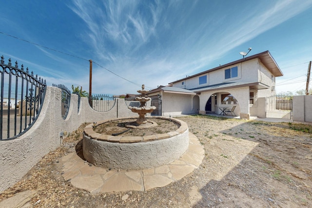 3008 Corona Dr NW, Albuquerque, NM 87120 - exterior space with fence and a gate