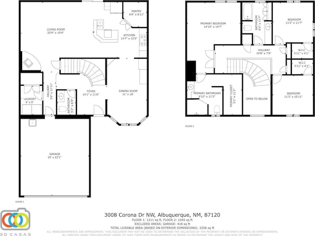 3008 Corona Dr NW, Albuquerque, NM 87120 - view of layout