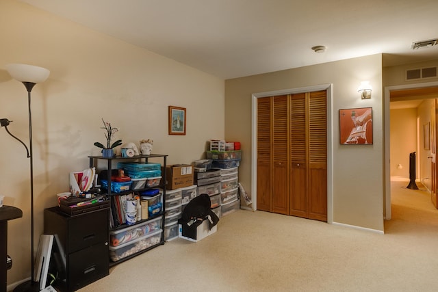 324 Aragon Ave, White Rock, NM 87547 - home office featuring carpet