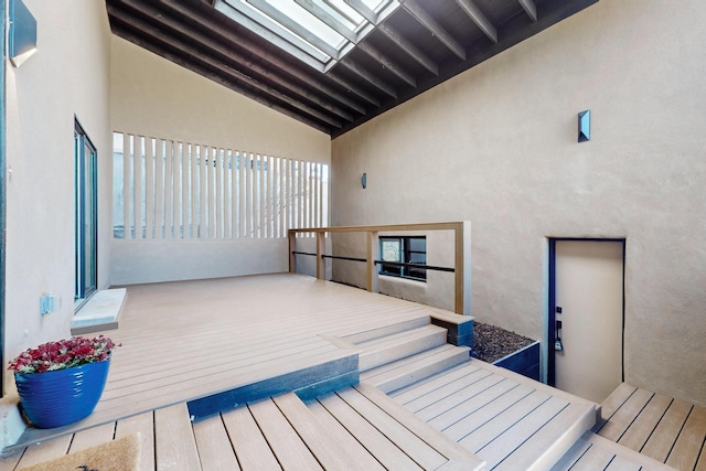 4500 Skyline Ct NE, Albuquerque, NM 87111 - view of wooden deck