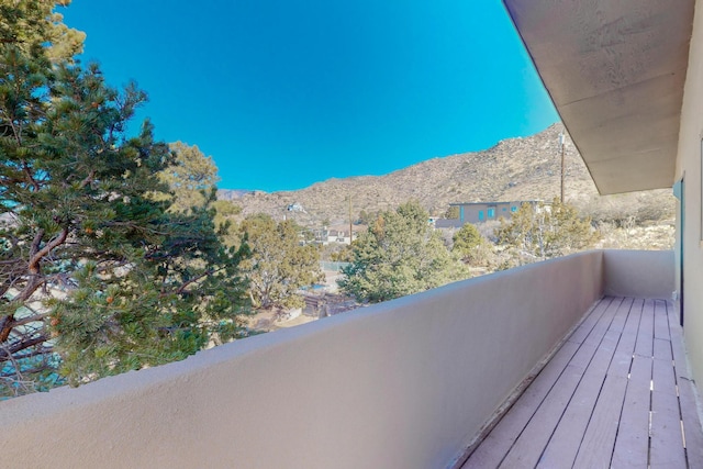 4500 Skyline Ct NE, Albuquerque, NM 87111 - balcony featuring a mountain view