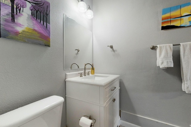 3501 Westerfeld Dr NE, Albuquerque, NM 87111 - half bath with toilet and vanity