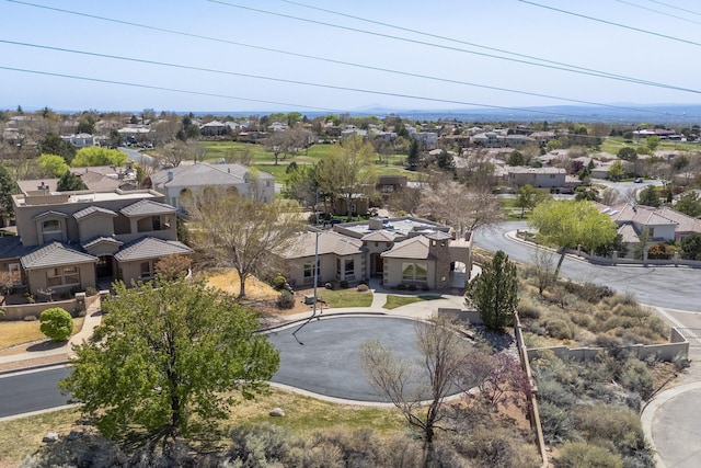 birds eye view of property featuring a residential view