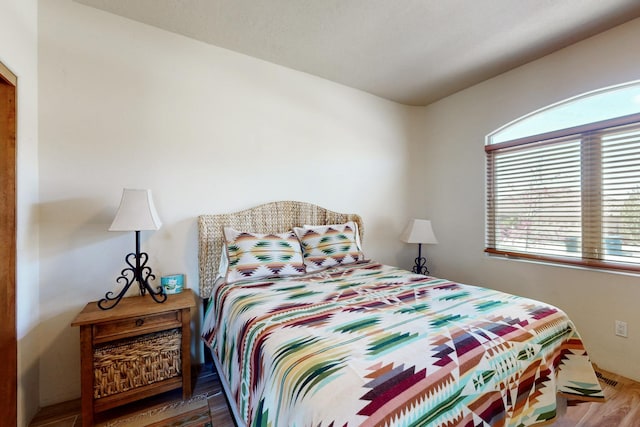 9840 Cameron St NW, Albuquerque, NM 87114 - bedroom with wood finished floors