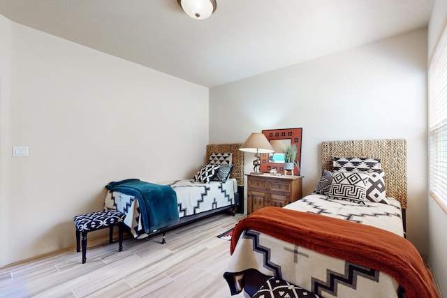 9840 Cameron St NW, Albuquerque, NM 87114 - bedroom with light wood-type flooring
