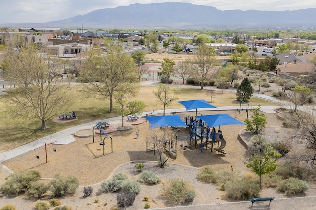 9840 Cameron St NW, Albuquerque, NM 87114 - exterior space featuring a mountain view