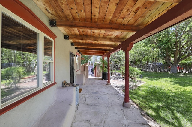 135B Sichler Rd SW, Los Lunas, NM 87031 - view of patio