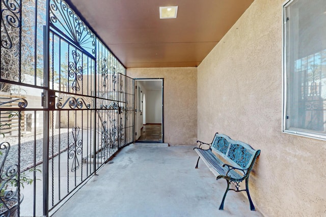 12522 Singing Arrow Ave SE, Albuquerque, NM 87123 - exterior space with stucco siding and a balcony
