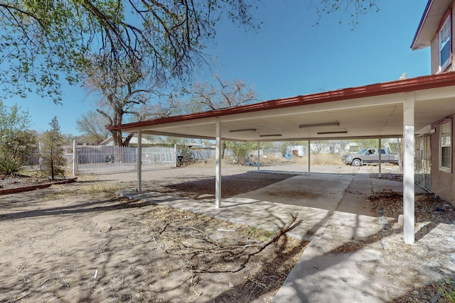 1647 Atrisco Dr SW, Albuquerque, NM 87105 - view of parking / parking lot with an attached carport