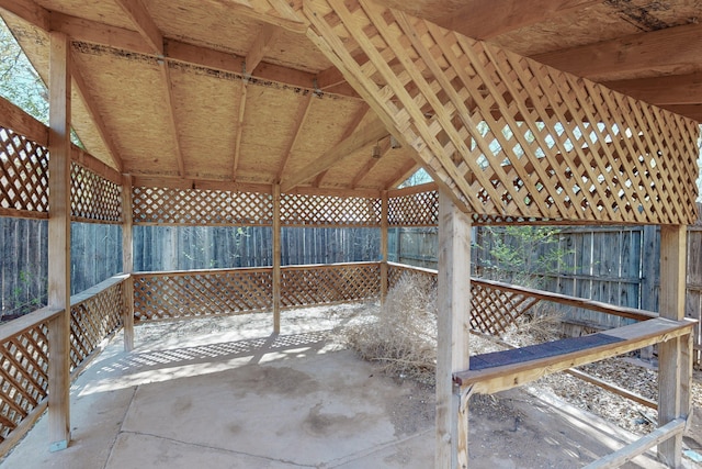 1647 Atrisco Dr SW, Albuquerque, NM 87105 - fenced backyard featuring a patio area