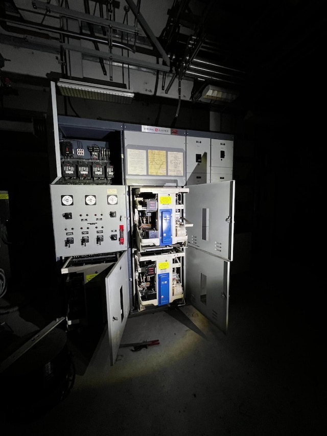 view of storage area