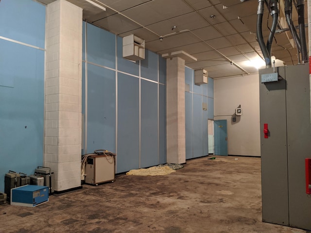 view of basement