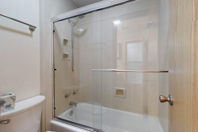 8021 Ruidoso Ct NE, Albuquerque, NM 87109 - full bath with combined bath / shower with glass door and toilet