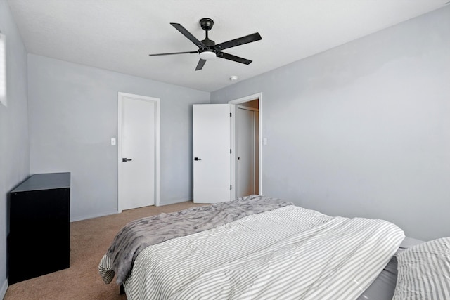 5909 Night Shadow Ave NW, Albuquerque, NM 87114 - carpeted bedroom featuring a ceiling fan