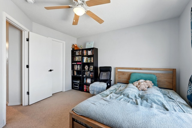 5909 Night Shadow Ave NW, Albuquerque, NM 87114 - carpeted bedroom featuring a ceiling fan