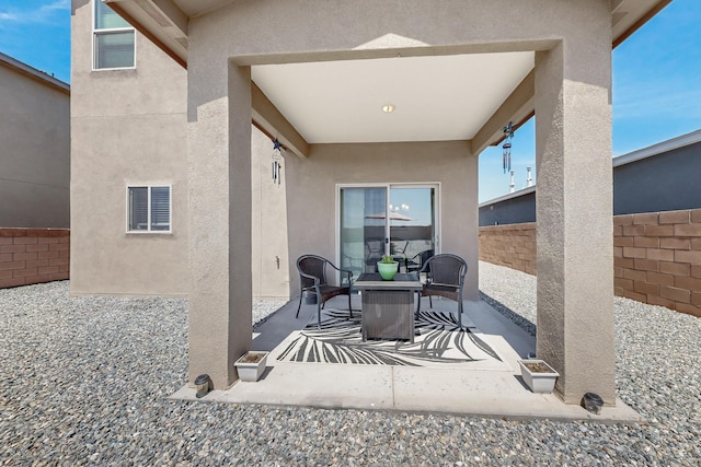 6300 Gannett Dr NE, Rio Rancho, NM 87144 - view of patio