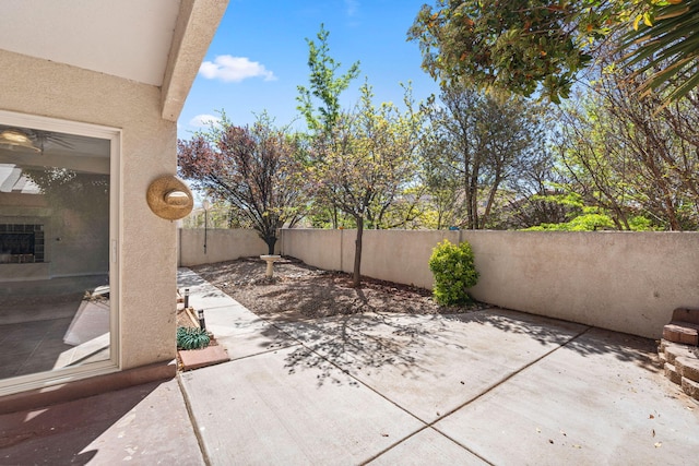 275 Chaparral Loop SE, Rio Rancho, NM 87124 - view of patio featuring a fenced backyard