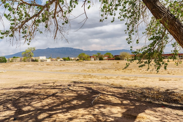 mountain view featuring a rural view
