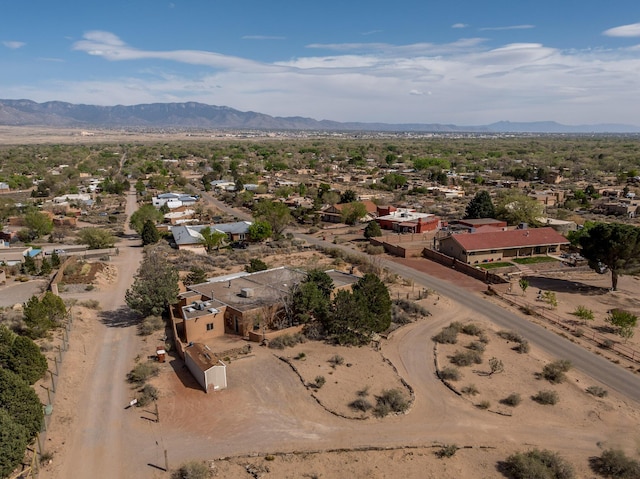 view of property location with mountains