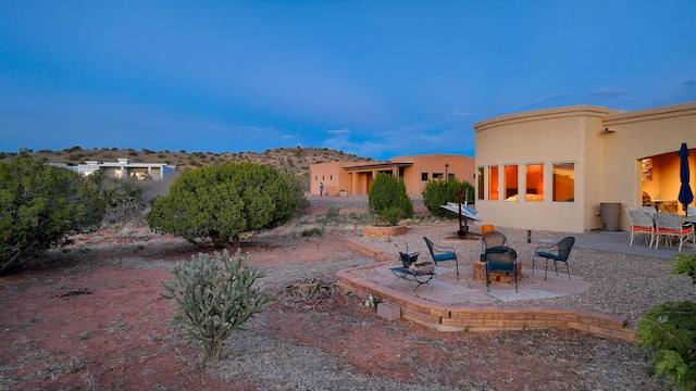 255 Diamond Tail Rd, Placitas, NM 87043 - view of patio / terrace