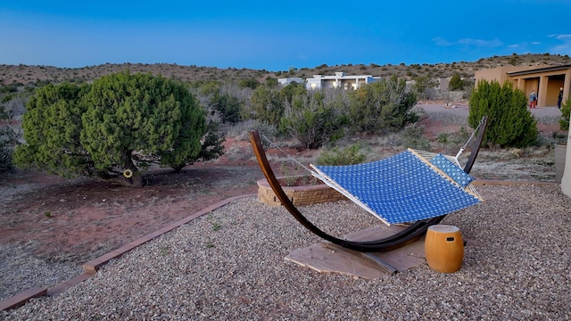 255 Diamond Tail Rd, Placitas, NM 87043 - view of yard