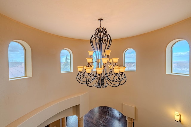 5016 Frontier Rd NE, Rio Rancho, NM 87144 - details with a chandelier