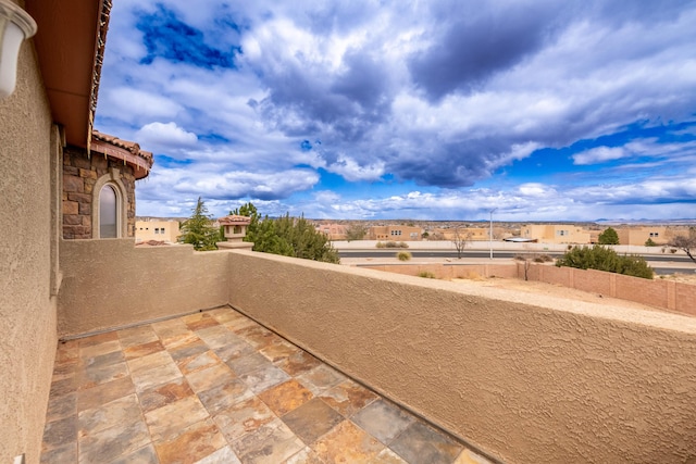 5016 Frontier Rd NE, Rio Rancho, NM 87144 - view of patio featuring a balcony