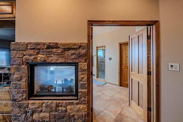 5016 Frontier Rd NE, Rio Rancho, NM 87144 - room details with a fireplace