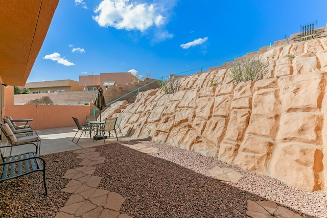 4449 Sunflower Ct SE, Rio Rancho, NM 87124 - view of yard featuring a patio