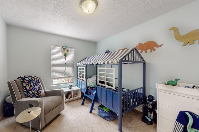 7105 Napoleon Rd NE, Rio Rancho, NM 87144 - bedroom with carpet and a textured ceiling