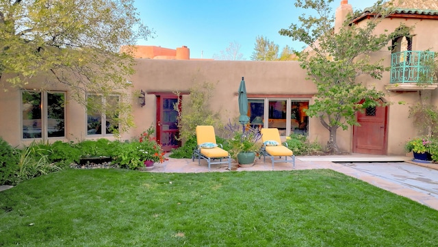 253 Spring Creek Pl NE, Albuquerque, NM 87122 - view of front of home with a front lawn