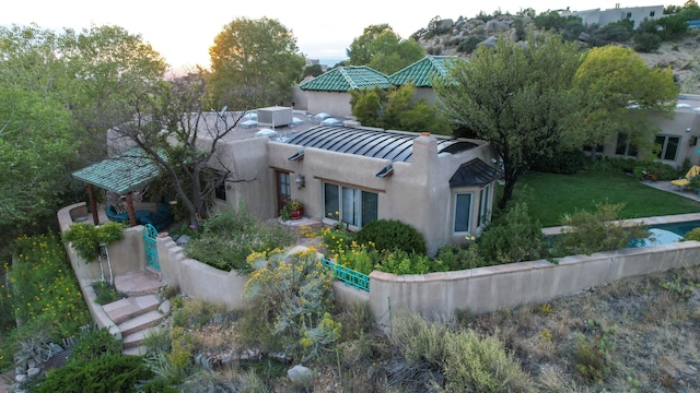 253 Spring Creek Pl NE, Albuquerque, NM 87122 - aerial view of property and surrounding area