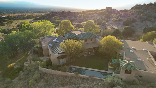 bird's eye view
