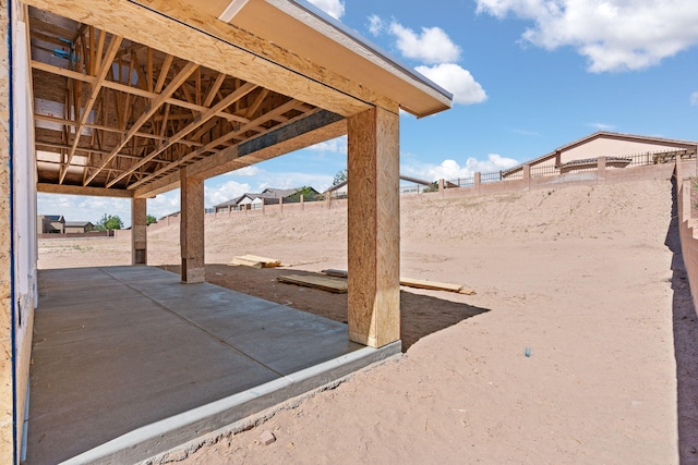 1561 Corta Corona, Los Lunas, NM 87031 - view of patio / terrace featuring fence