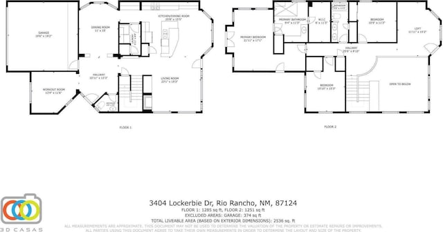 3404 Lockerbie Dr SE, Rio Rancho, NM 87124 - plan