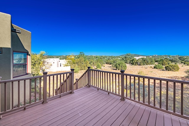 6 Storyteller Ct, Sandia Park, NM 87047 - view of deck
