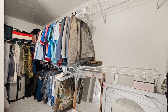 4201 High Mesa Rd SE, Rio Rancho, NM 87124 - walk in closet featuring carpet flooring