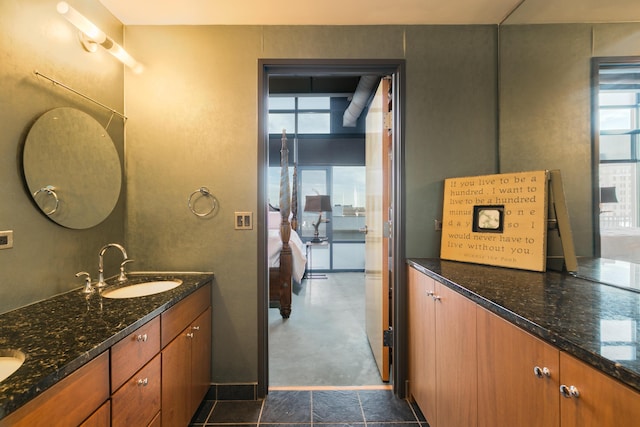 100 Gold Ave SW Unit 404, Albuquerque, NM 87102 - full bath with double vanity and ensuite bathroom