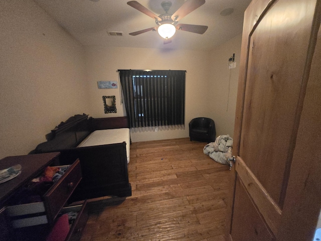 4505 Driftwood Ave NW, Albuquerque, NM 87114 - foyer featuring hardwood / wood-style flooring and ceiling fan