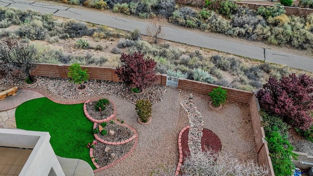aerial view