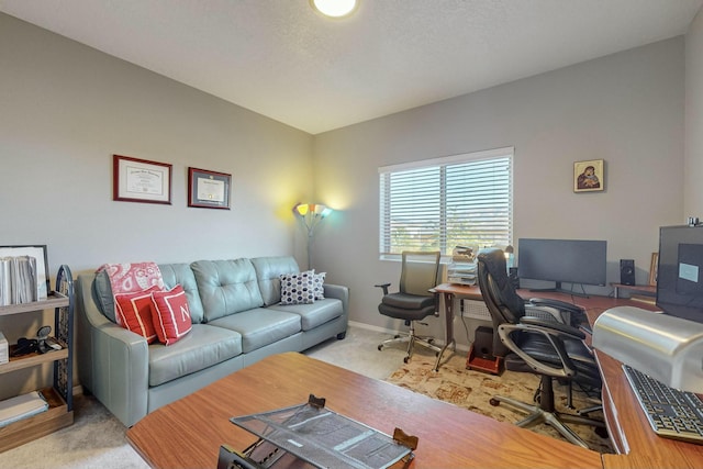 4017 Windy Rd NE, Rio Rancho, NM 87144 - carpeted home office featuring baseboards