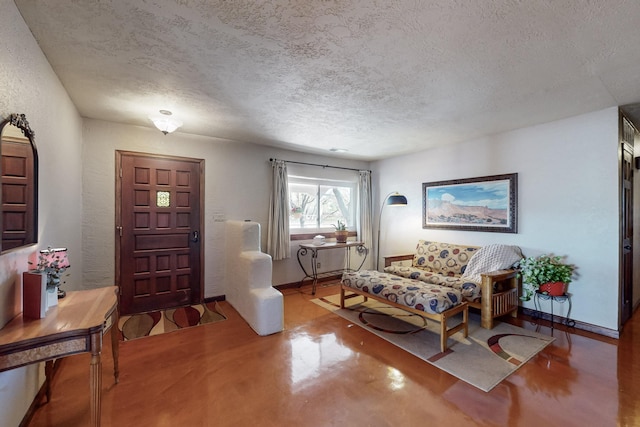 38 Elias Rd, Los Lunas, NM 87031 - entryway with a textured ceiling and baseboards