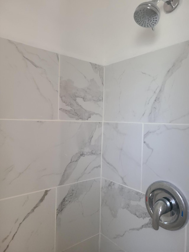 details featuring tiled shower