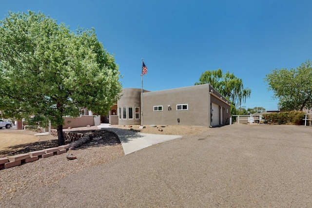 630 Barnett Rd, Bosque Farms, NM 87068 - view of front of property featuring stucco siding