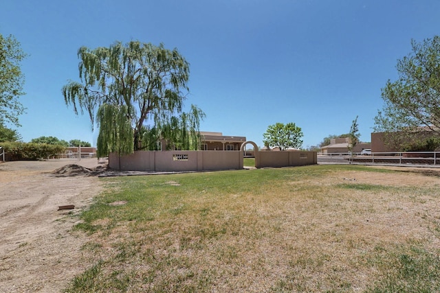 630 Barnett Rd, Bosque Farms, NM 87068 - view of yard