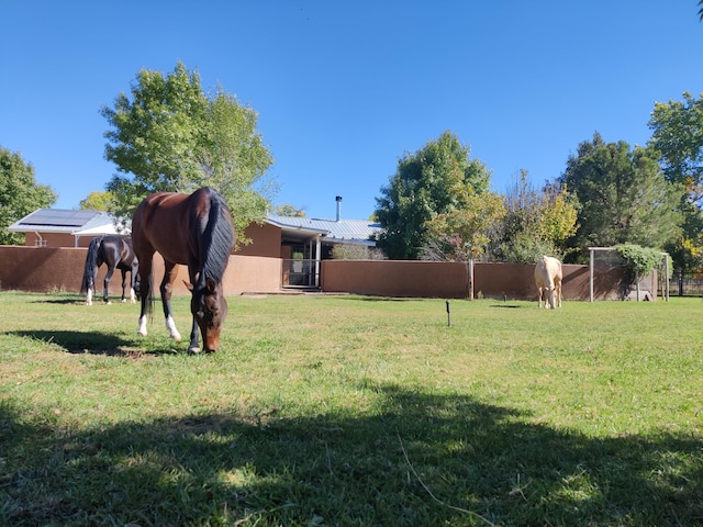 7 Wildwood Ln, Peralta, NM 87042 - view of yard with fence